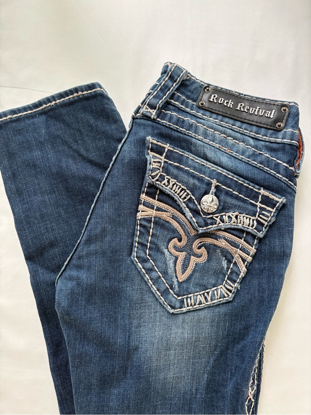 Rock Revival Morgan Straight Jeans Size 26